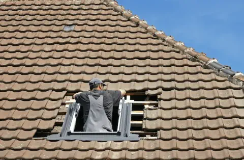 Pose de velux - Saint-Max